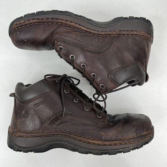 Red Wing Size 8.5 D 6707 Men\'s‎ Steel Toe Work Boots Leather Brown Lace Up WEAR main image 4